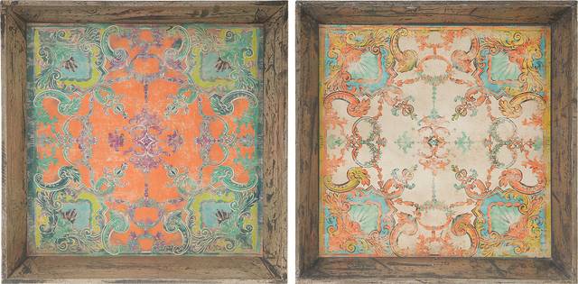 Suffield Brown Trays Set of 2 - Thumbnail - Image 1