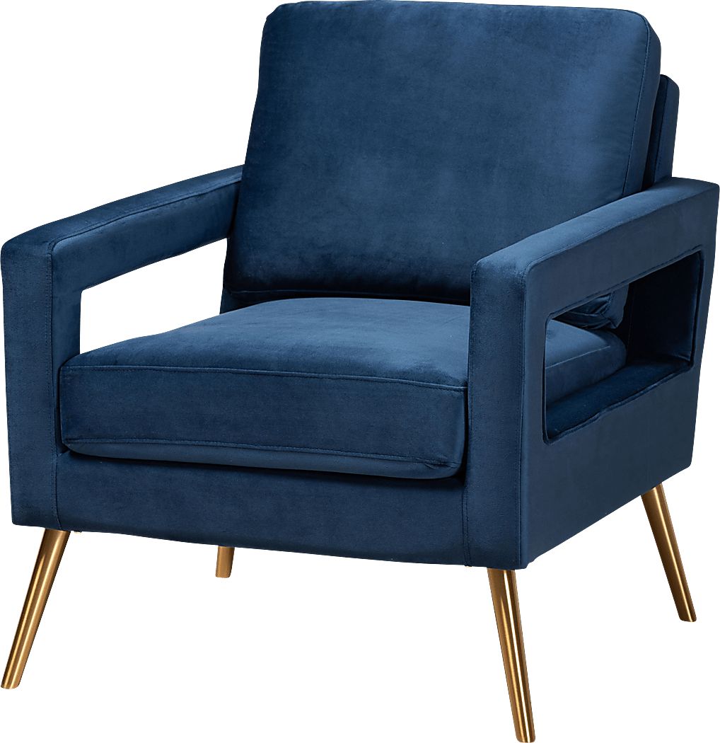 Sugarberry Blue Accent Chair