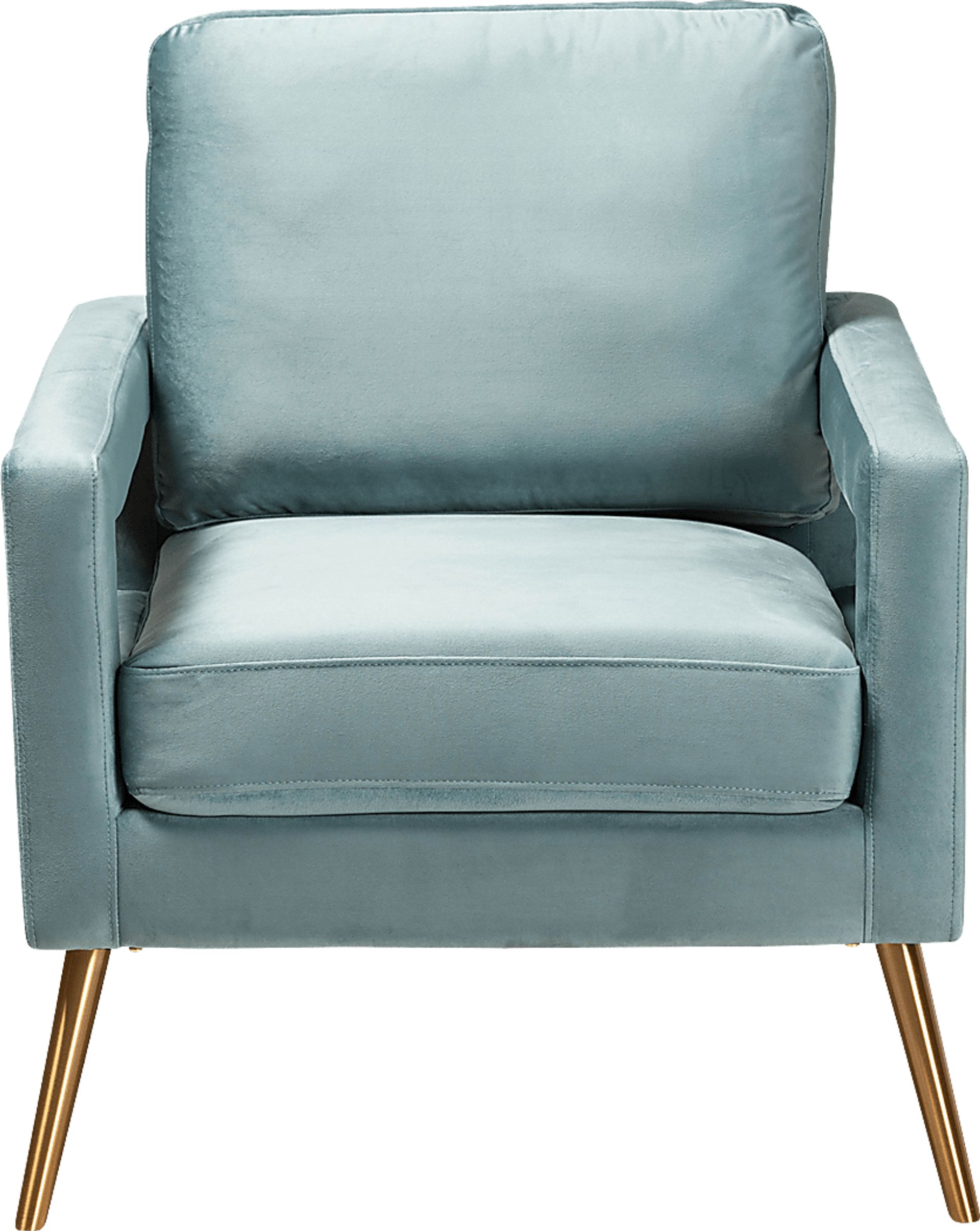 Sugarberry Light Blue Accent Chair - Image 2