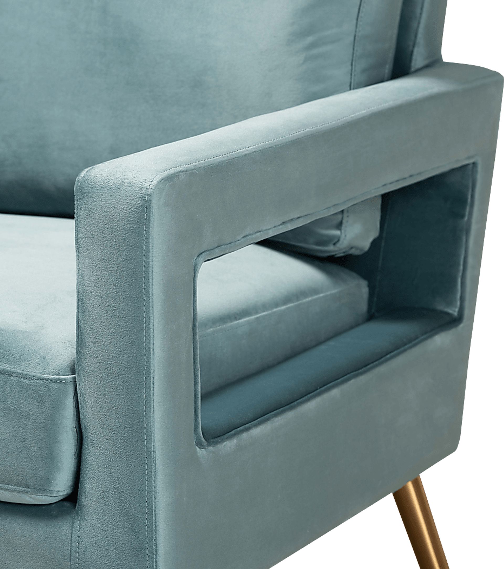 Sugarberry Light Blue Accent Chair - Image 5