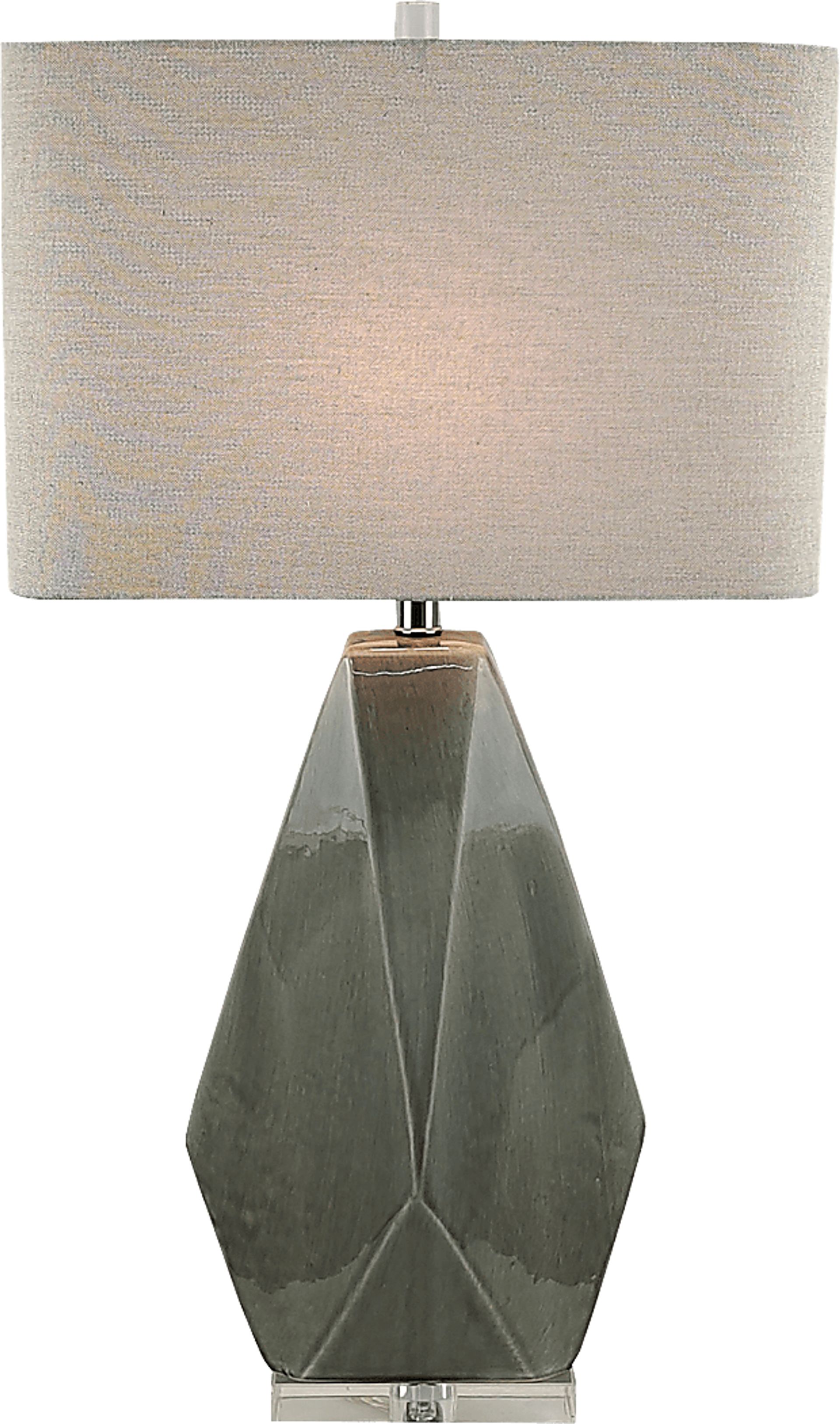 Sugarloaf Peak Gray Lamp - Image 1