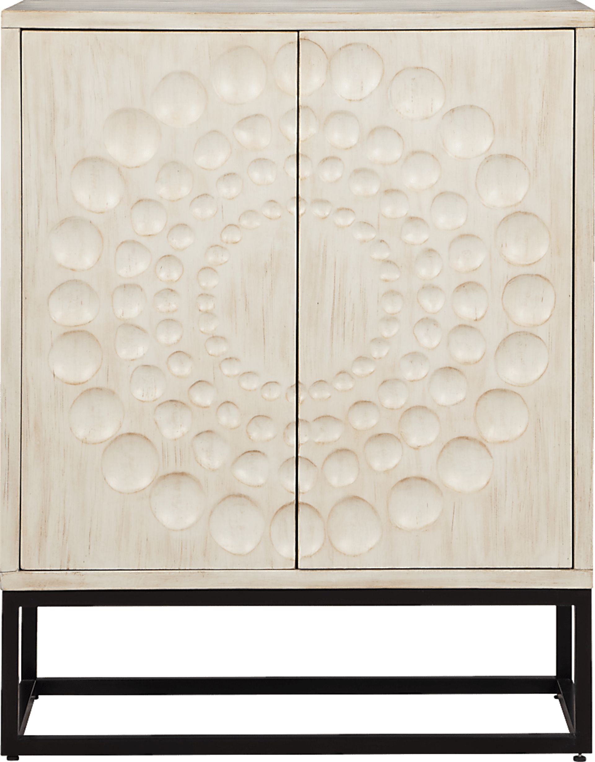 Sugden Cream Bar Cabinet - Image 3