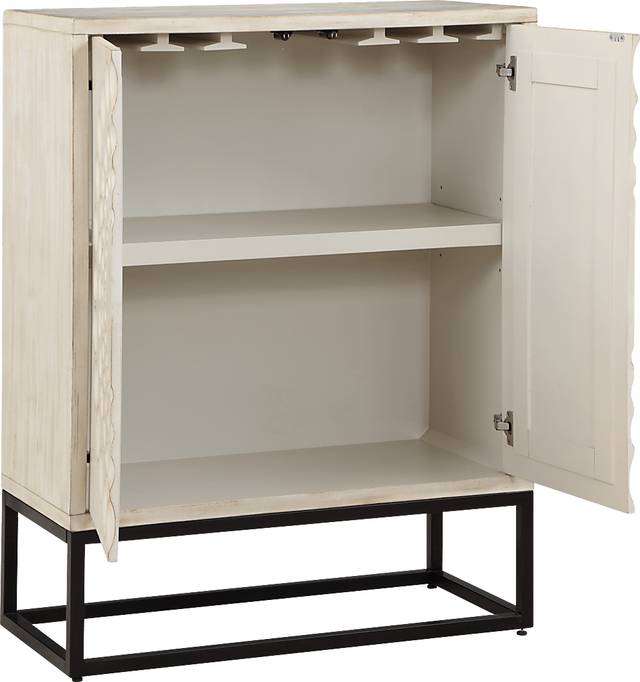 Sugden Cream Bar Cabinet - Thumbnail - Image 4