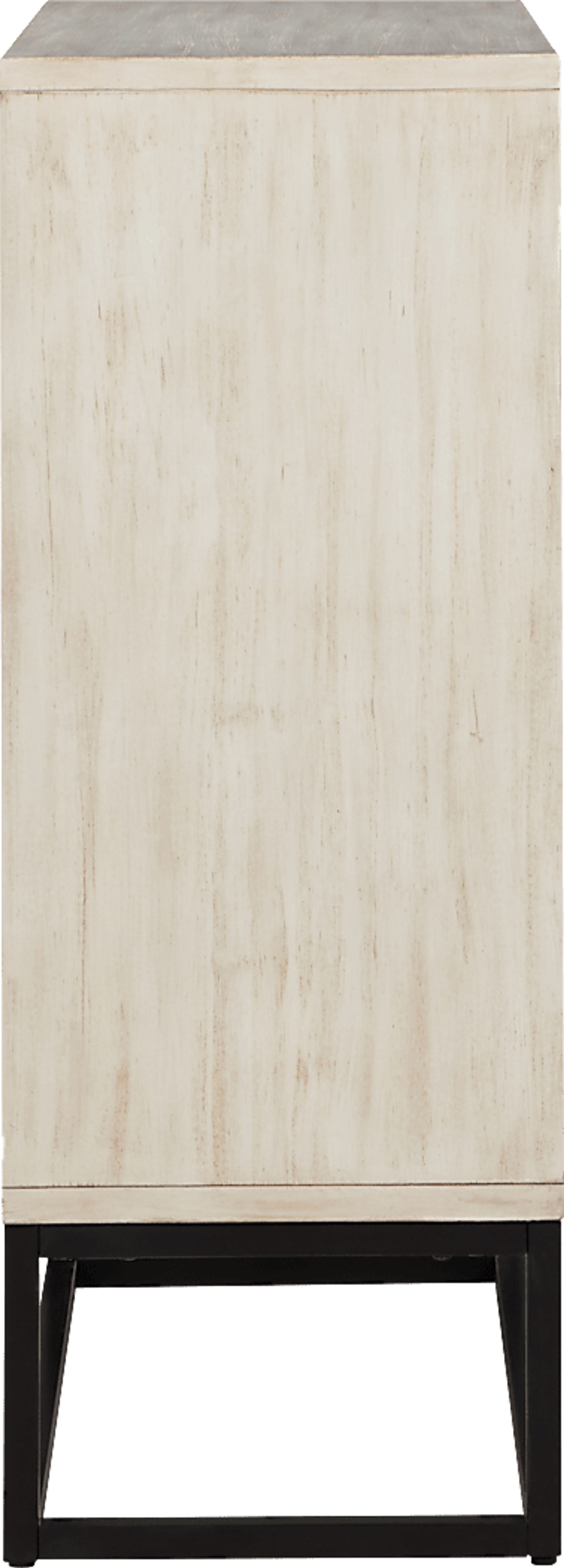 Sugden Cream Bar Cabinet - Image 5