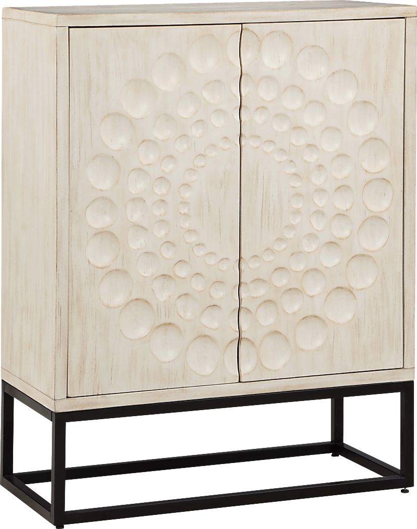 Sugden Cream Bar Cabinet