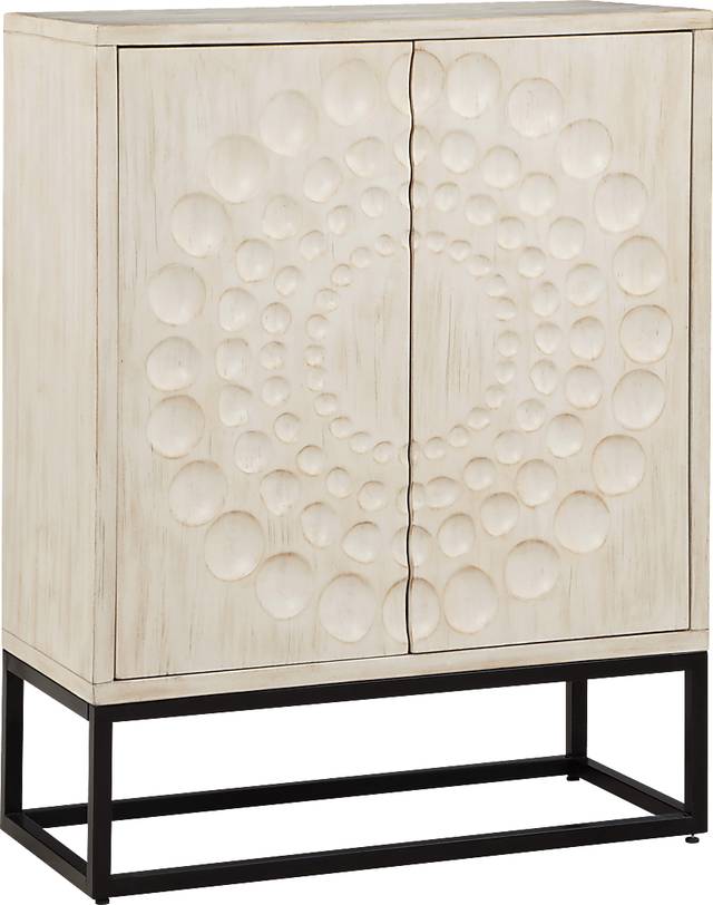 Sugden Cream Bar Cabinet - Thumbnail - Image 1