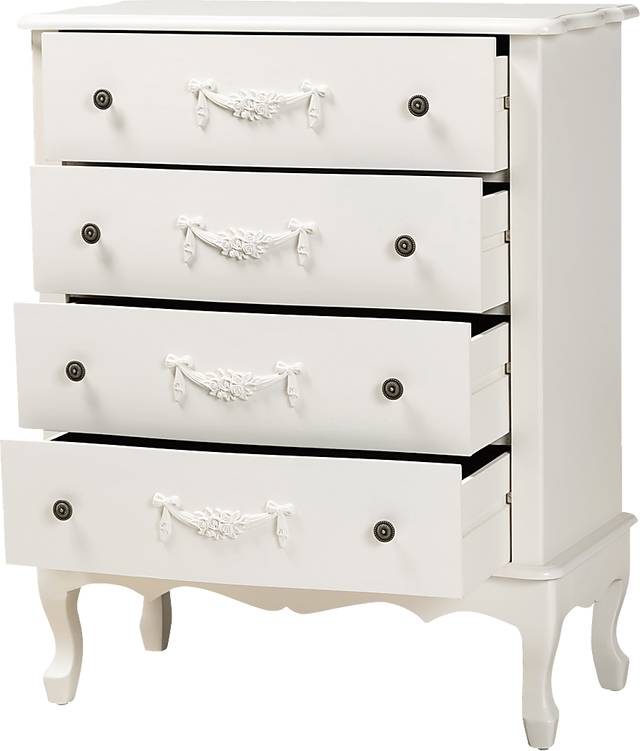 Sullen White Accent Cabinet - Thumbnail - Image 2