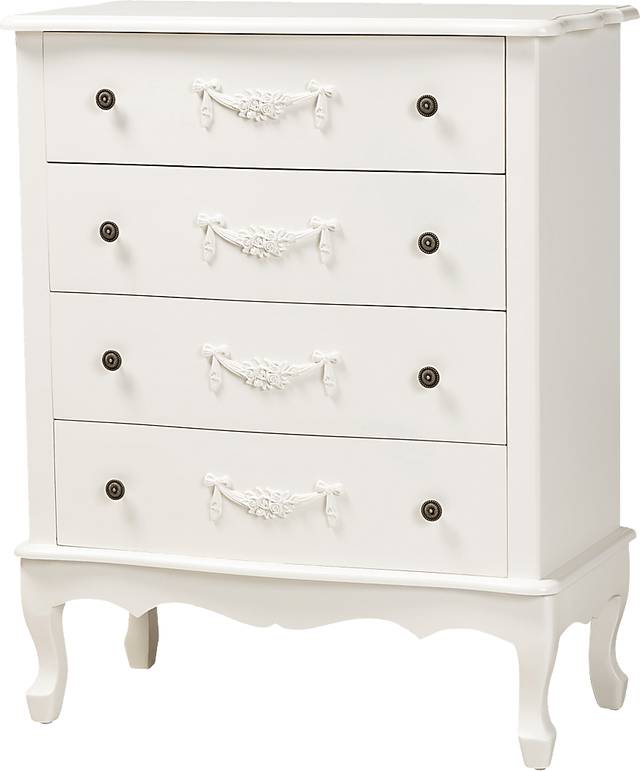 Sullen White Accent Cabinet - Thumbnail - Image 1