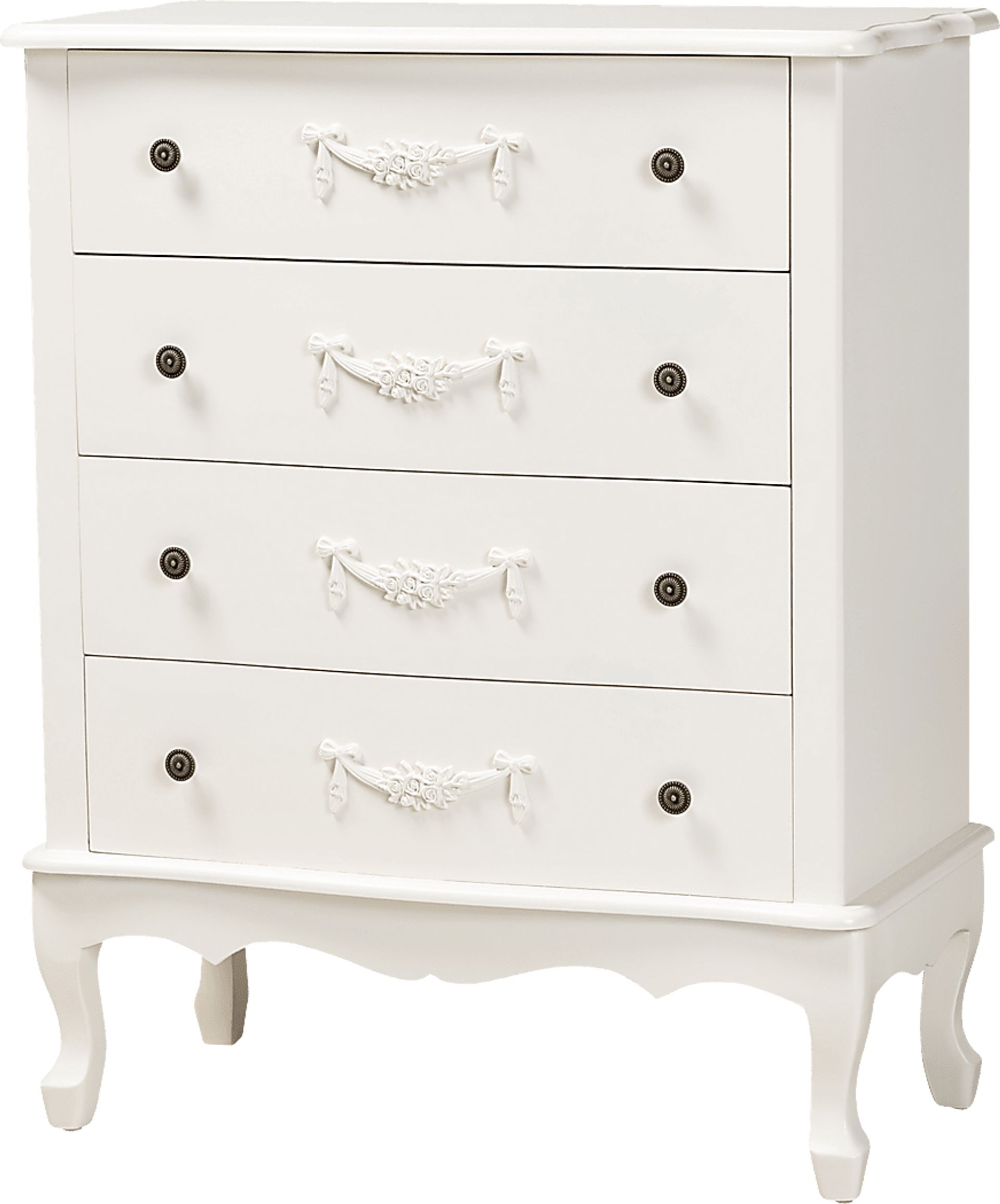 Sullen White Accent Cabinet - Image 1