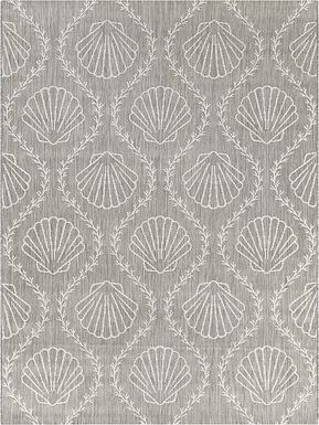 Sullivan Light Gray 5'3 x 7' Indoor/Outdoor Rug