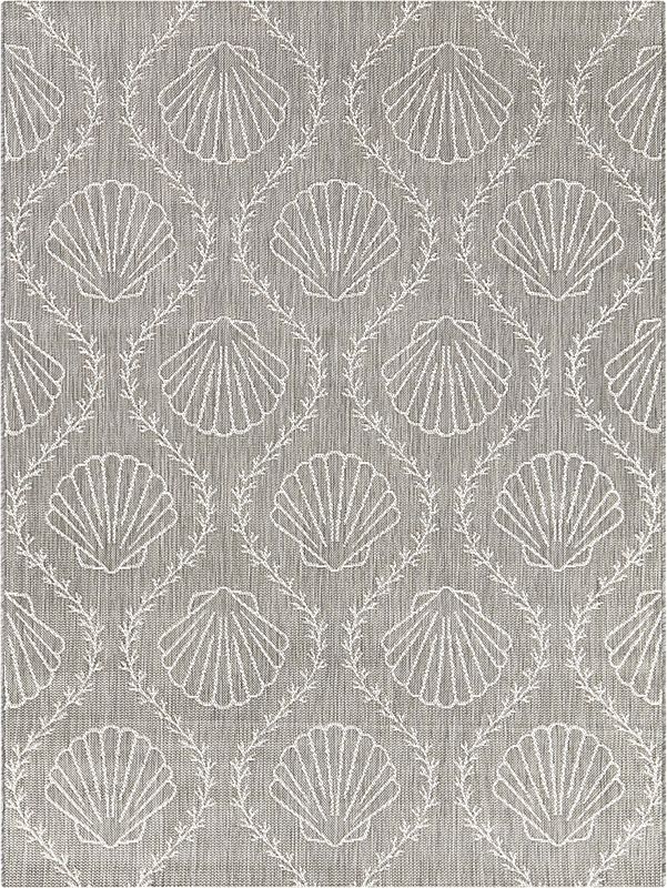 Sullivan Light Gray 7'10 x 10' Indoor/Outdoor Rug