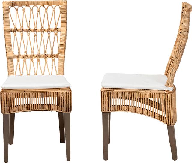 Sullnera Brown Side Chair, Set of 2 - Thumbnail - Image 4