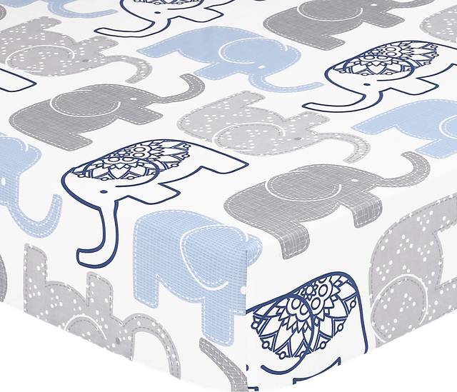 Sully Blue 3 Pc Baby Bedding Set - Thumbnail - Image 3