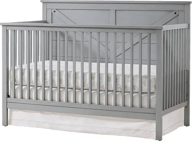 Sulon Gray Convertible Crib - Thumbnail - Image 1
