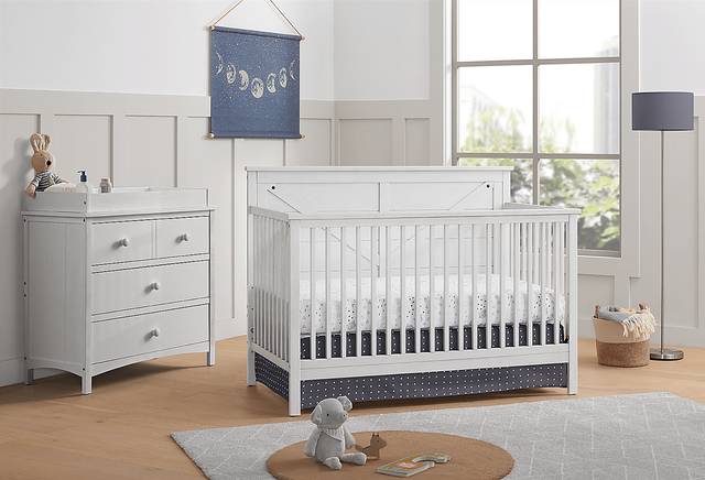 Sulon White Convertible Crib - Thumbnail - Image 3