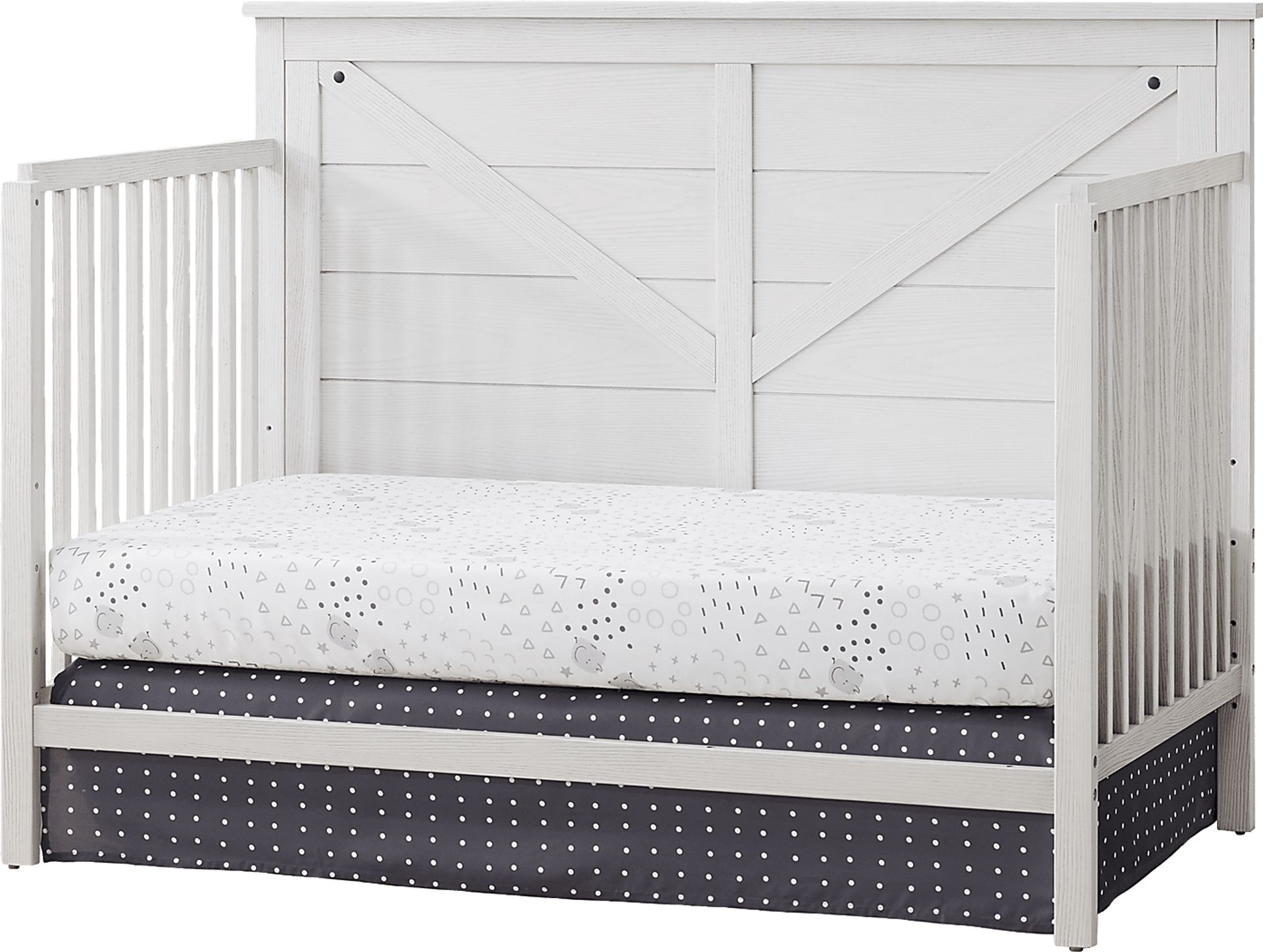 Sulon White Convertible Crib - Image 7