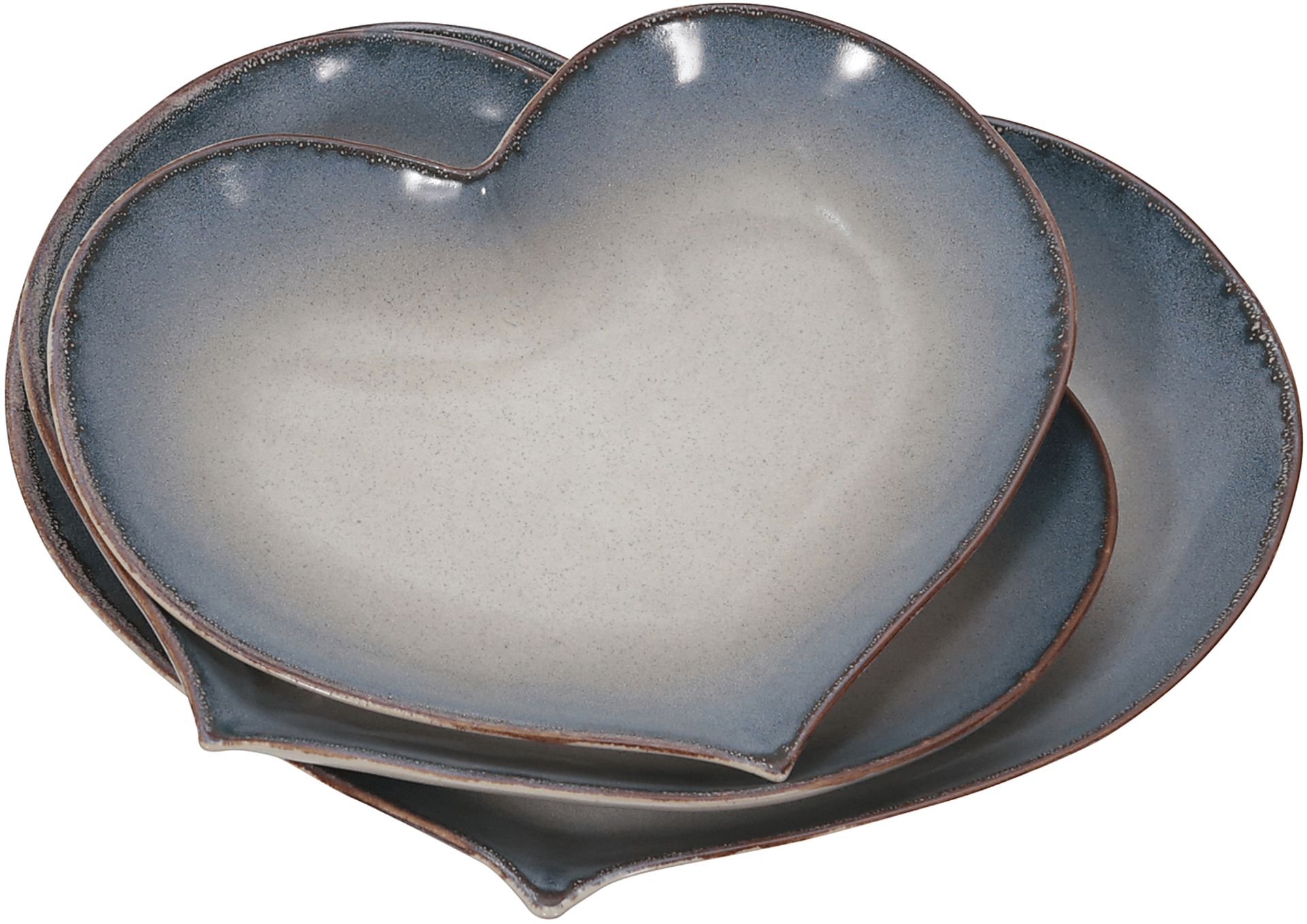 Sumerfern Blue Decorative Plate, Set of 3 - Image 4