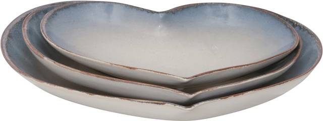 Sumerfern Blue Decorative Plate, Set of 3 - Thumbnail - Image 5