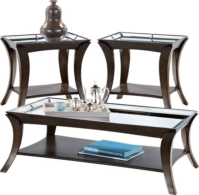 Sumerlin Park Brown 3 Pc Table Set - Thumbnail - Image 1