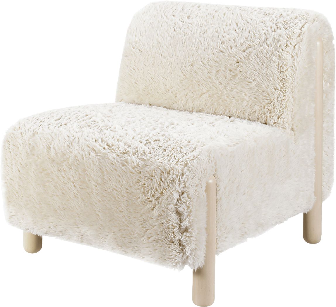 Sumiza Off-White Accent Chair
