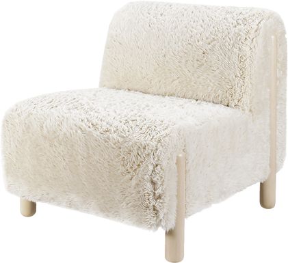 Sumiza Off-White Accent Chair