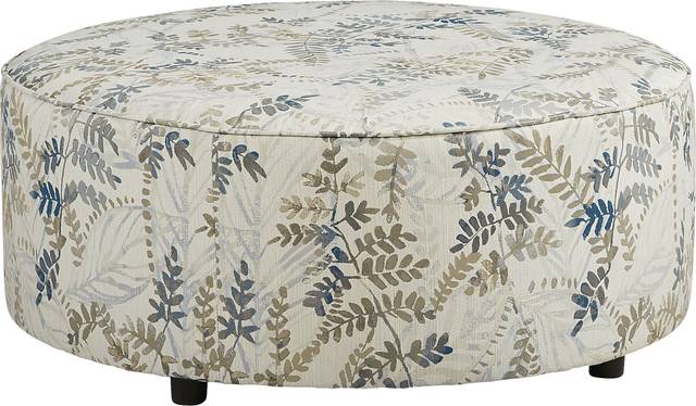 Summer Day Beige Cocktail Ottoman - Thumbnail - Image 1
