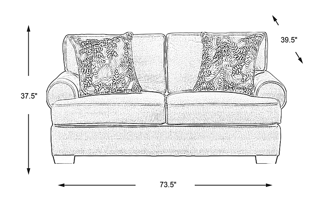 Summer Day Loveseat