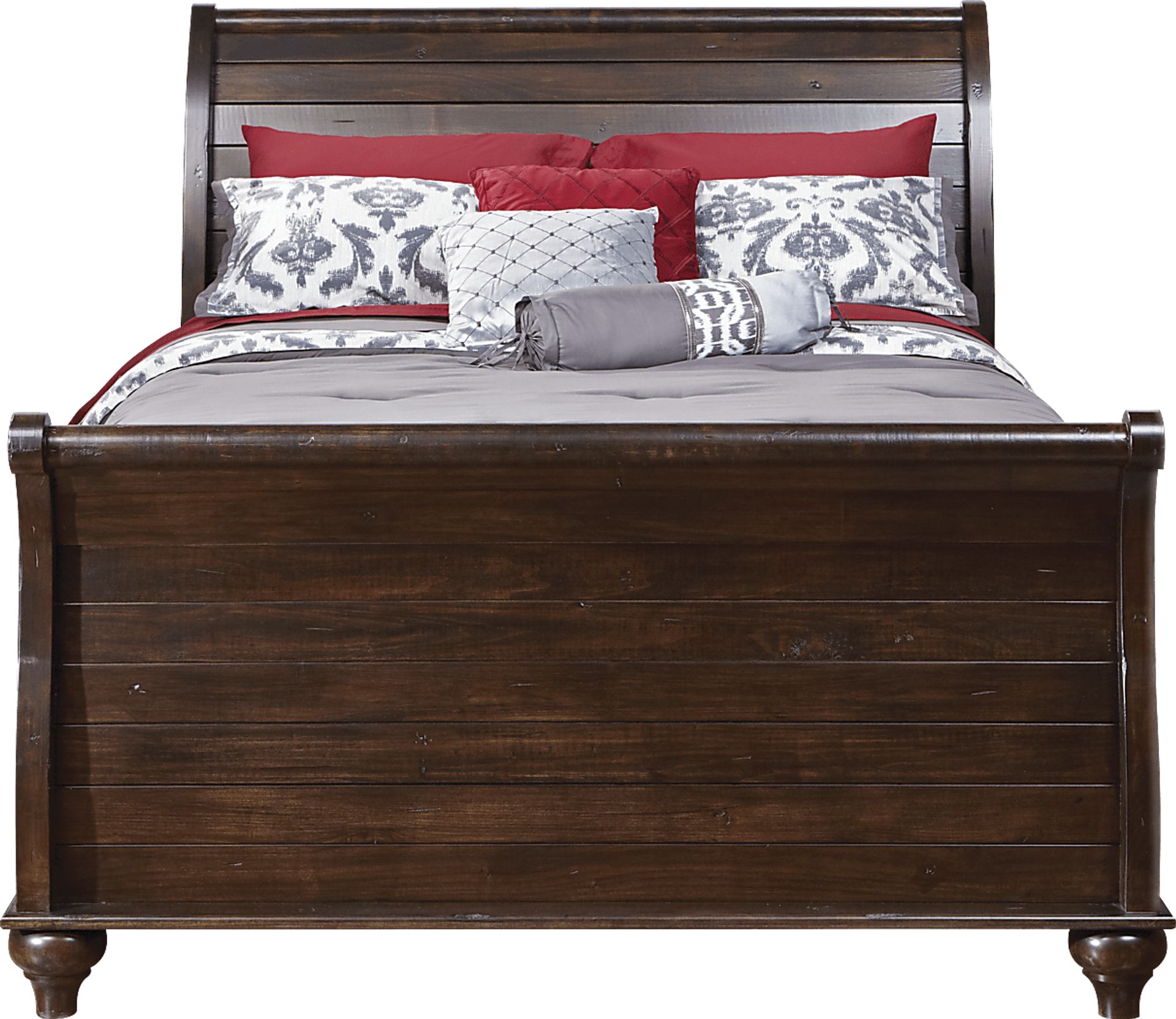 Summer Grove Espresso 3 Pc King Sleigh Bed - Image 1