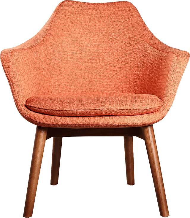 Summerdales Orange Accent Chair - Thumbnail - Image 2