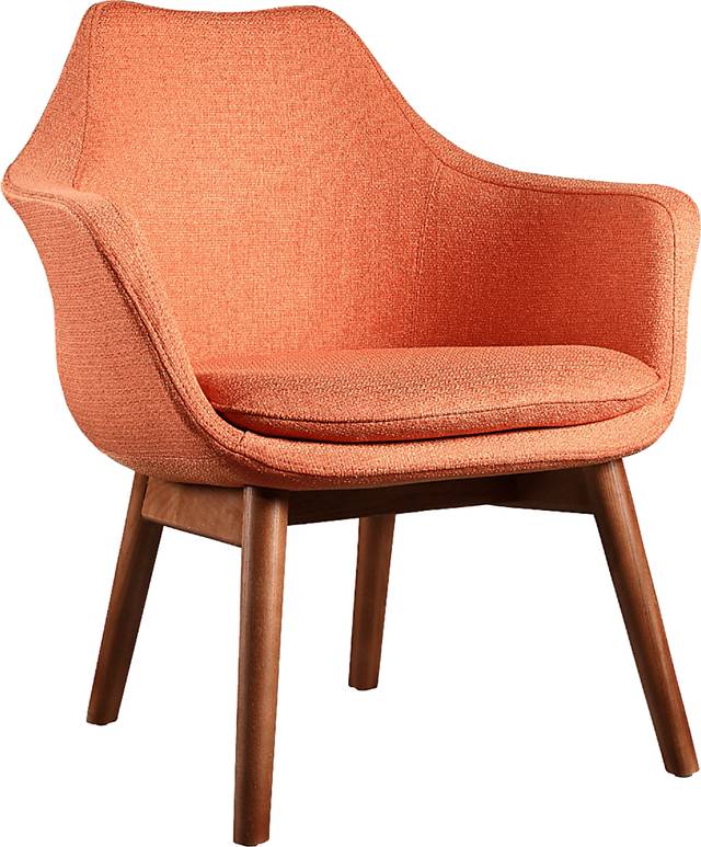 Summerdales Orange Accent Chair - Thumbnail - Image 1