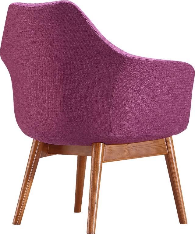 Summerdales Plum Accent Chair - Thumbnail - Image 4