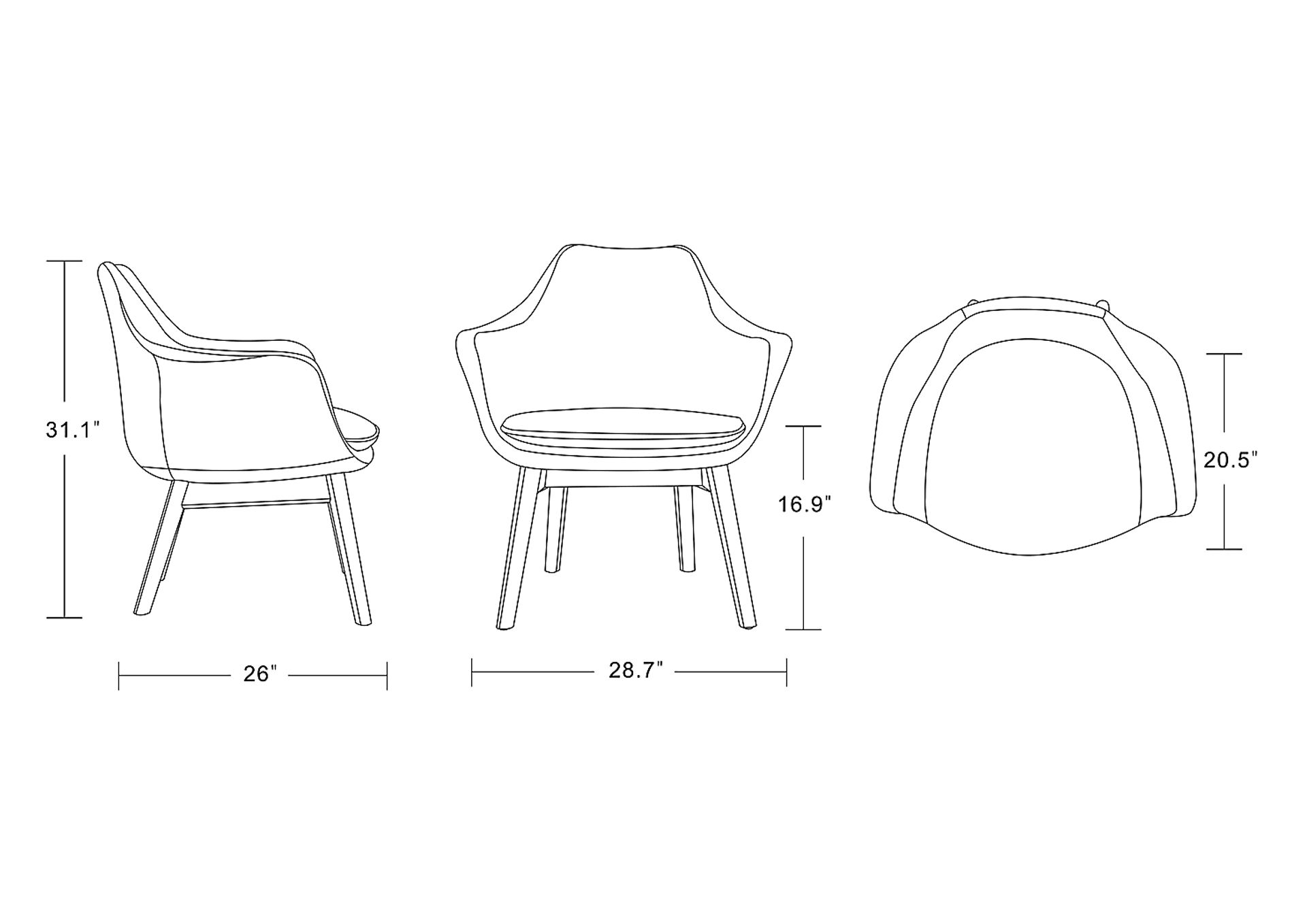 Summerdales Plum Accent Chair - Image 6