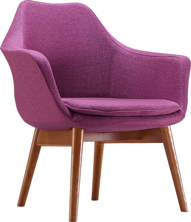 Summerdales Plum Accent Chair - Thumbnail - Image 1