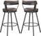 Summerglen Gray Counter Height Stool, Set of 2