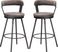 Summerglen Gray Counter Height Stool, Set of 2