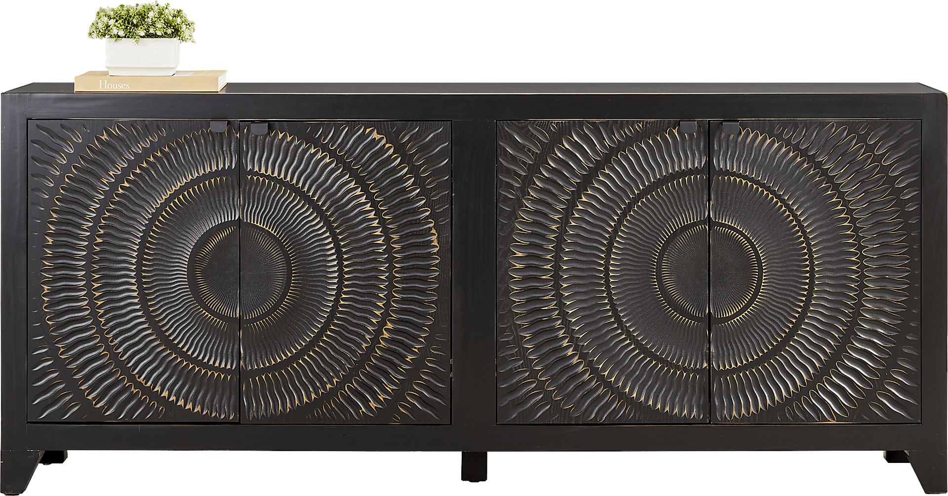 Summerhill Black Credenza - Image 1