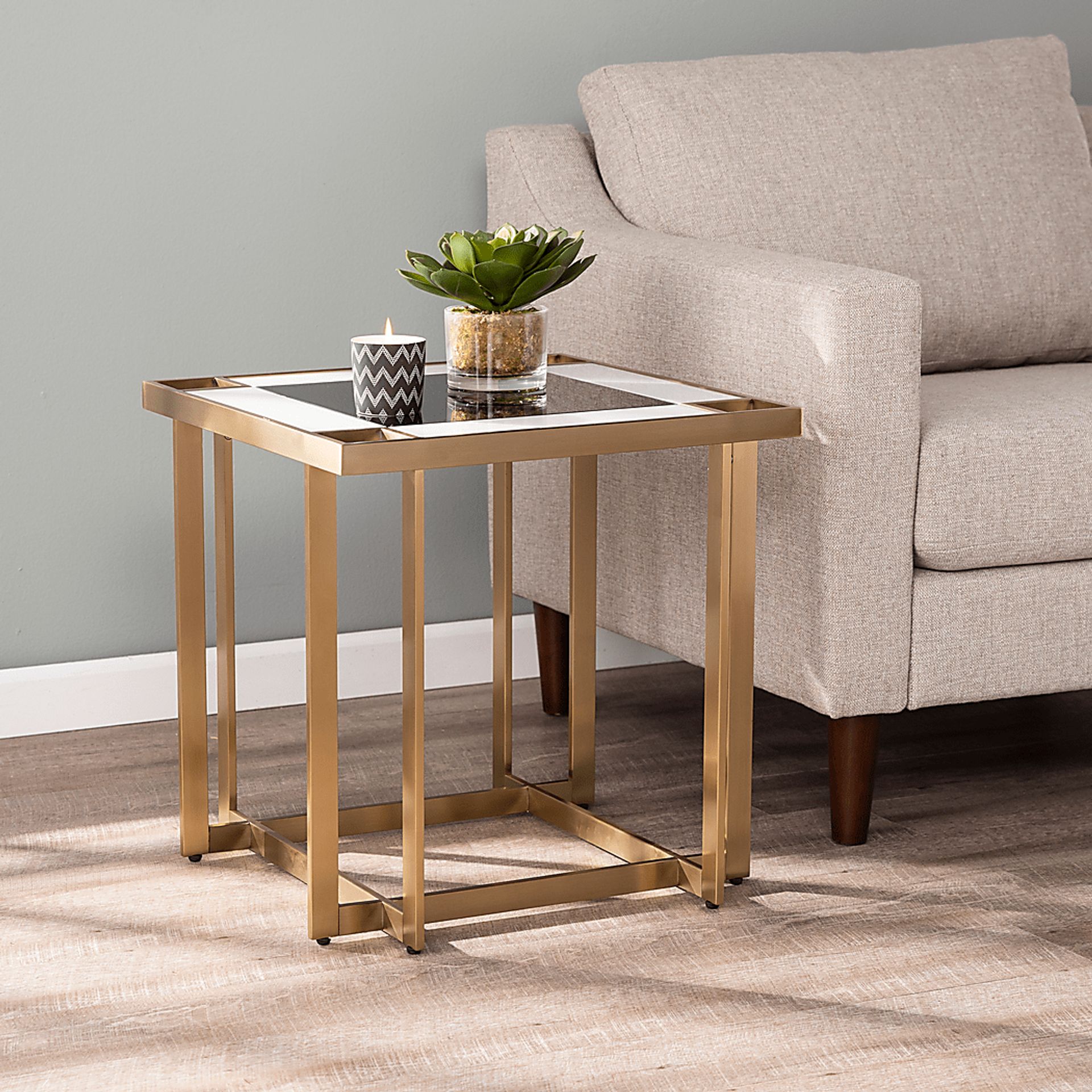 Summerlane Black End Table - Image 4