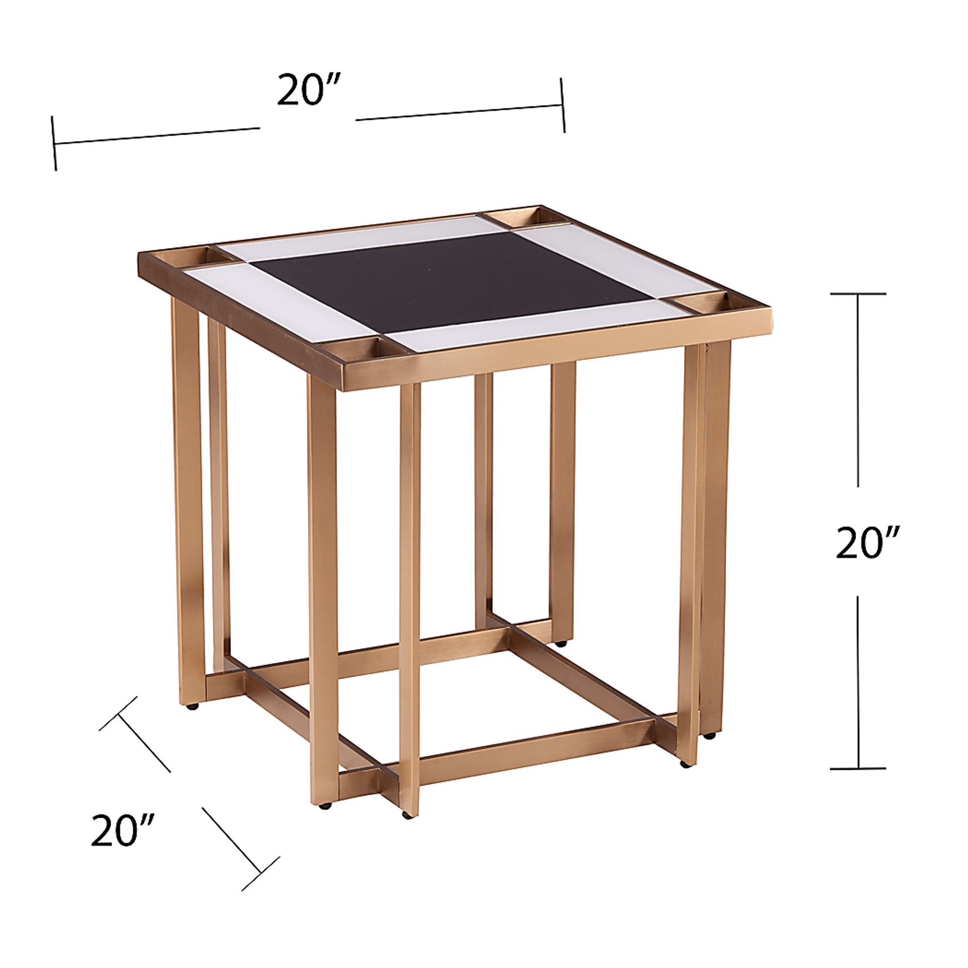 Summerlane Black End Table - Image 5