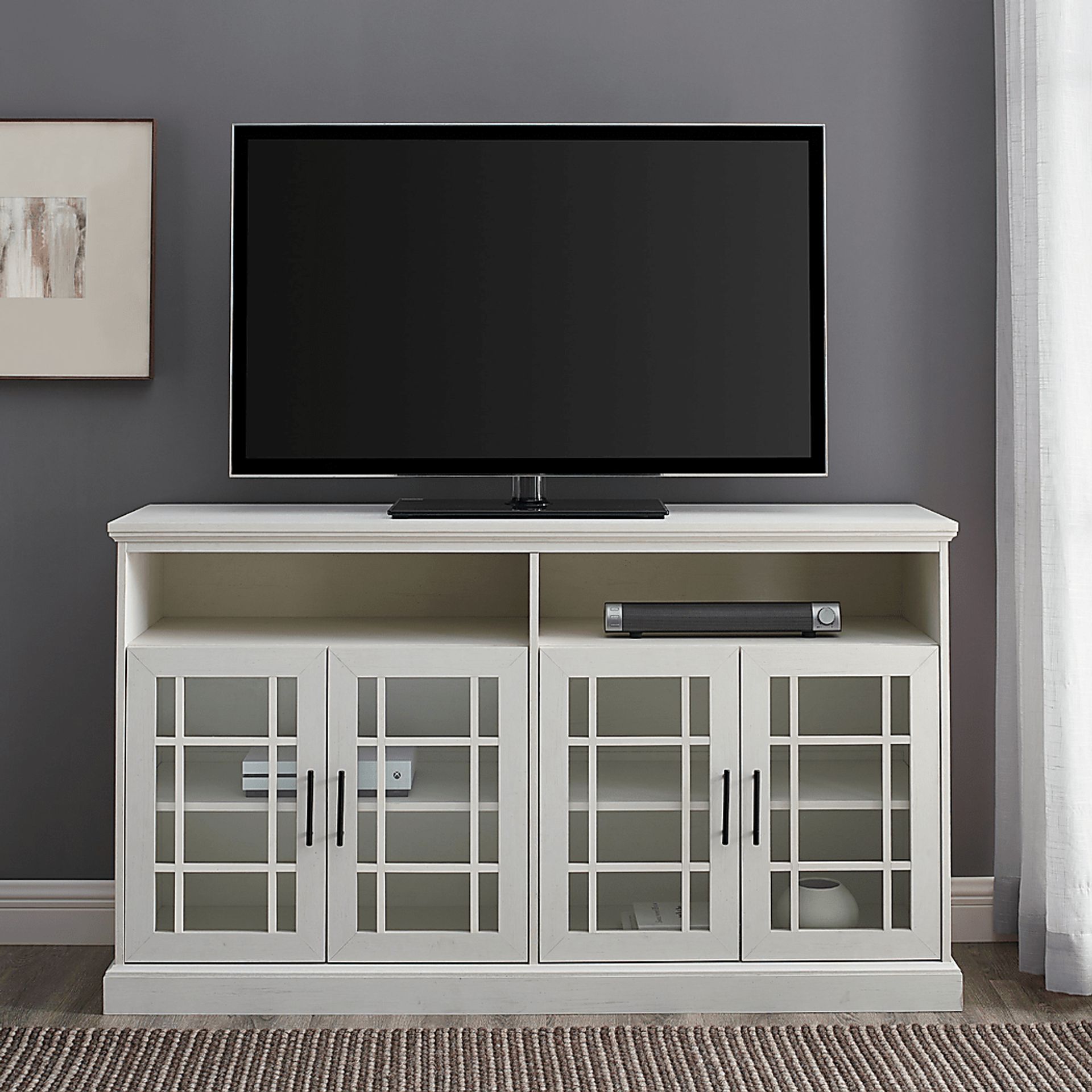 Summerlea White 58 in. Console - Image 5