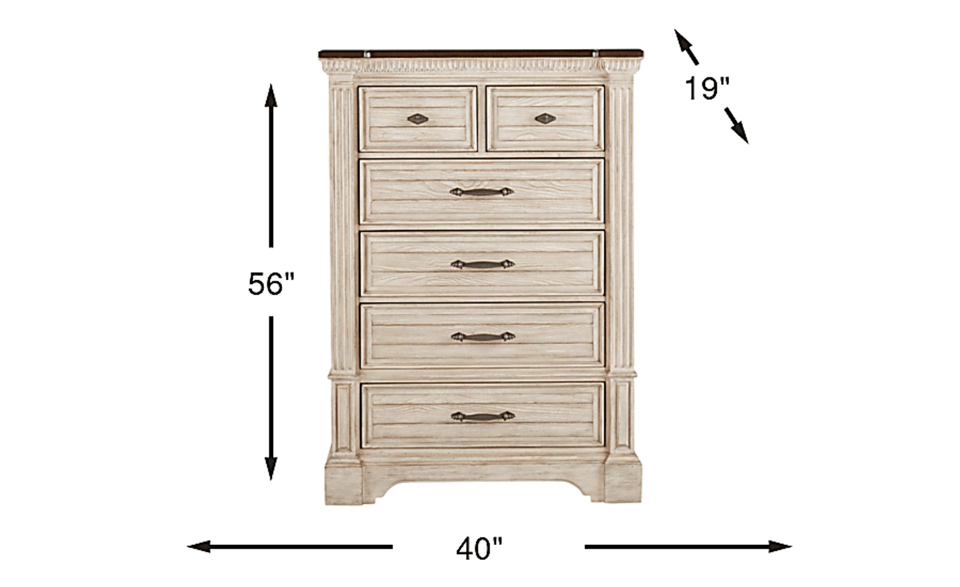 Dimension Image. Please refer to the Dimension Tab on this page for dimension details.