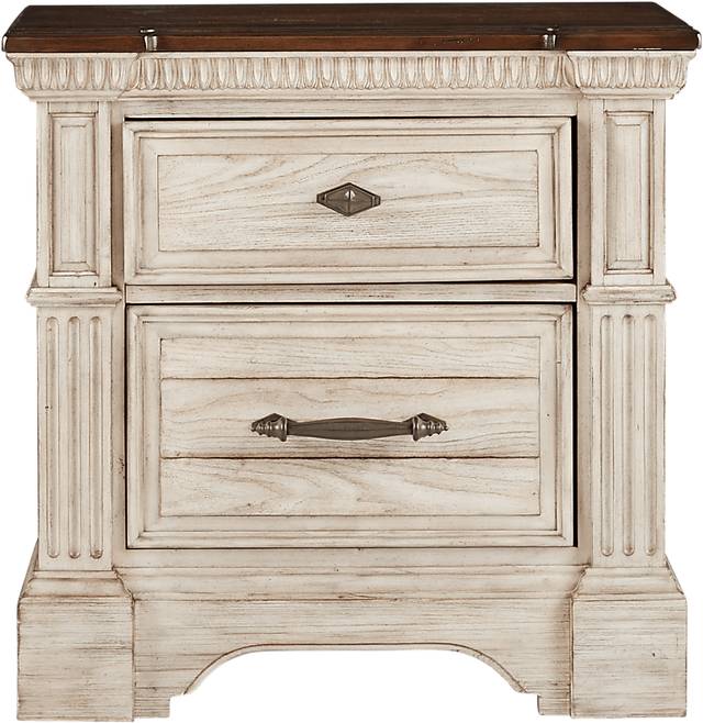 Summerset Cream Nightstand - Thumbnail - Image 1