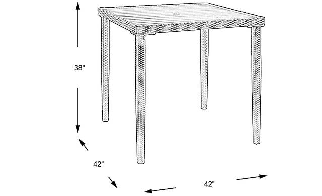 Dimension Image. Please refer to the Dimension Tab on this page for dimension details.