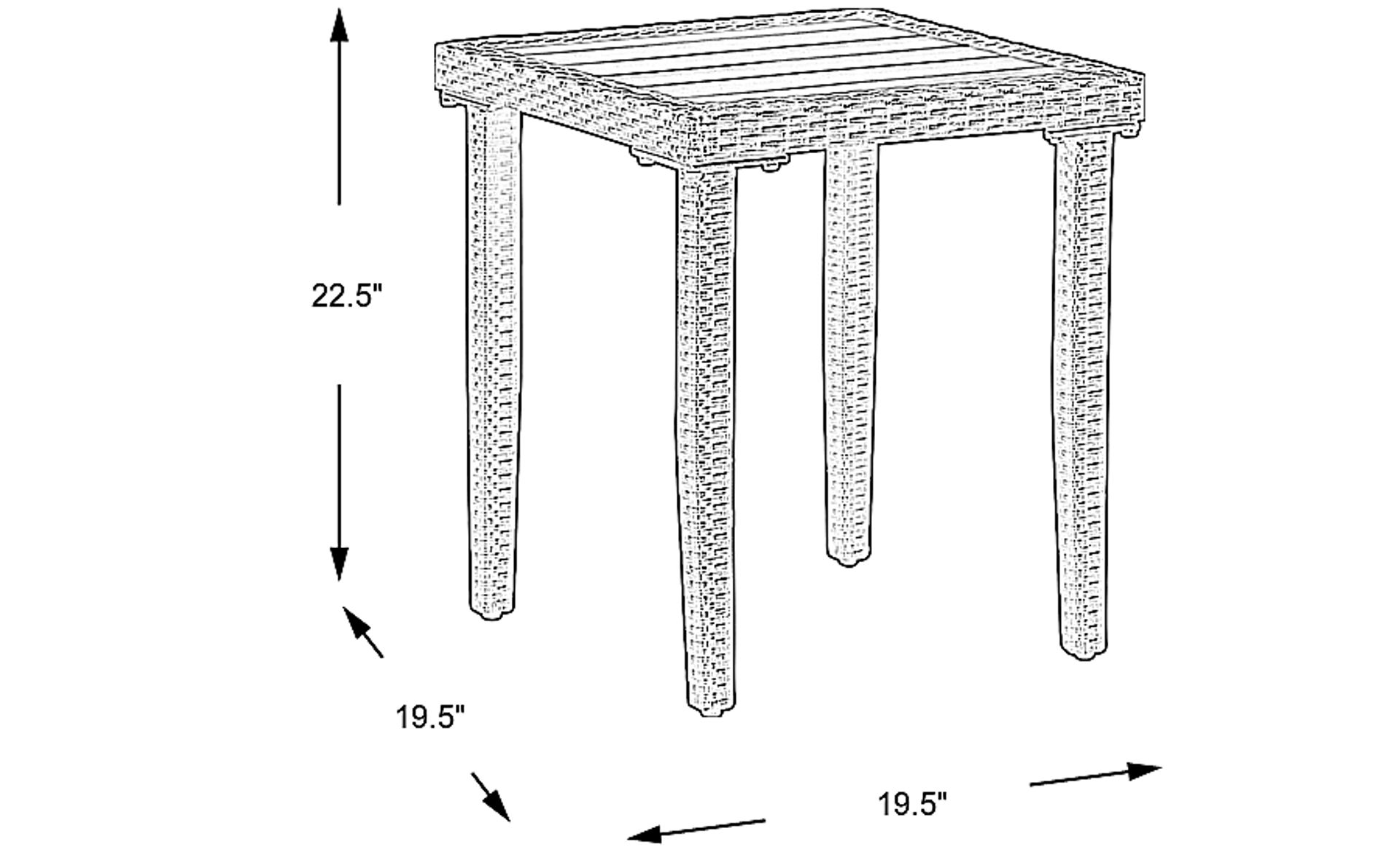 Dimension Image. Please refer to the Dimension Tab on this page for dimension details.