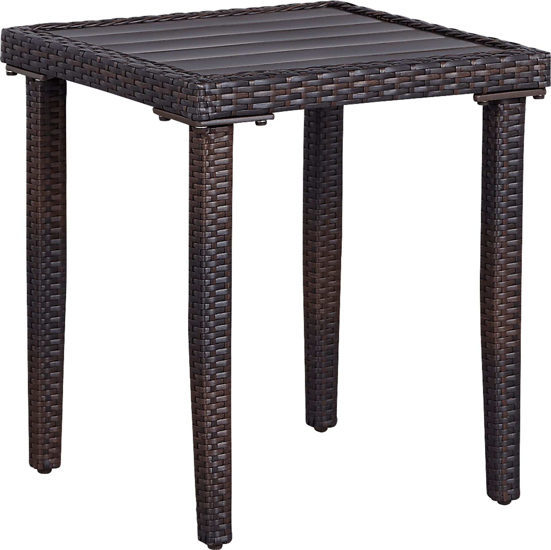 Summerset Way Brown 5 Pc Outdoor Seating Set with Sandstone Cushions - Image 8