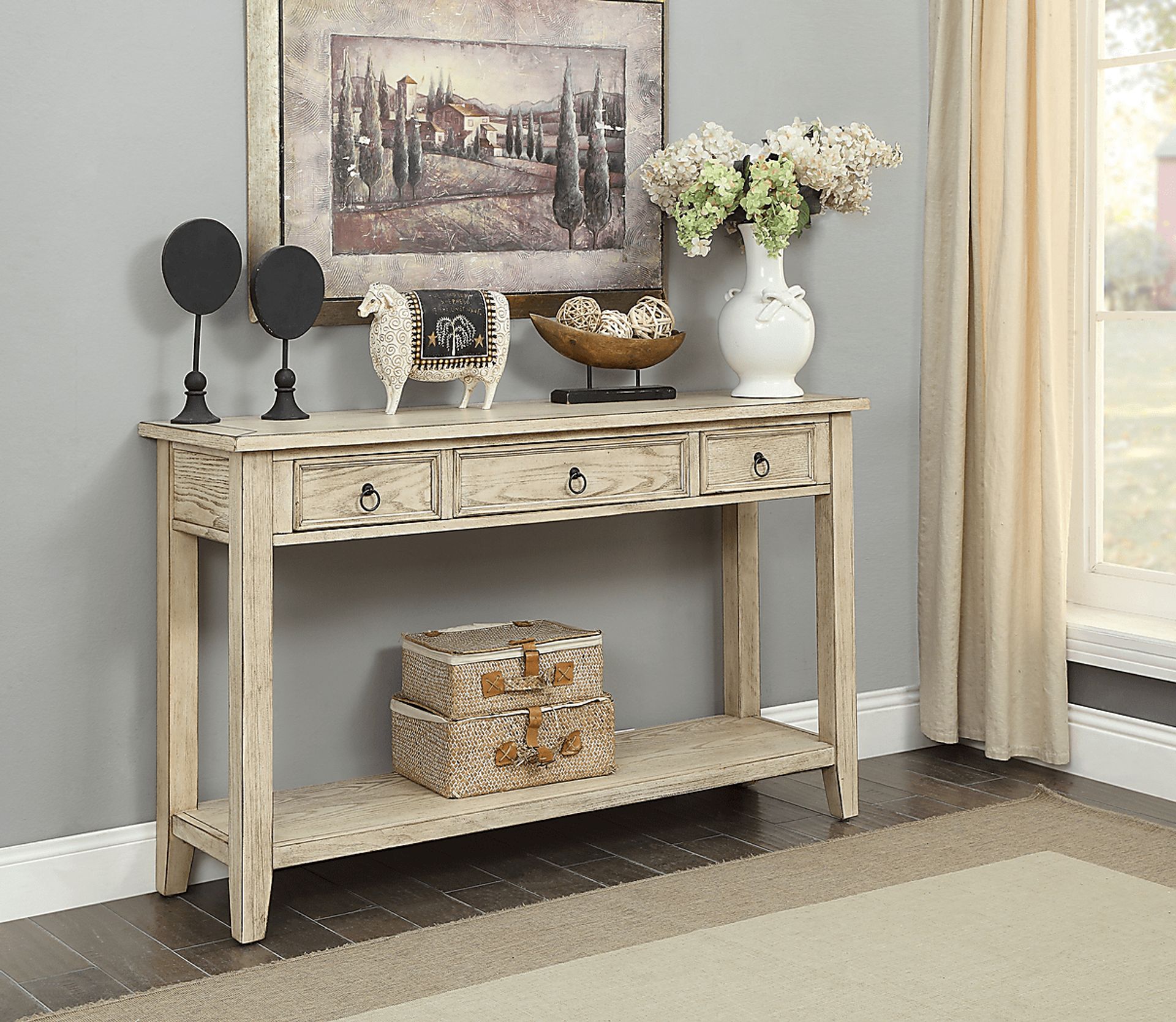 Summerville Way Beige Console Table - Image 4