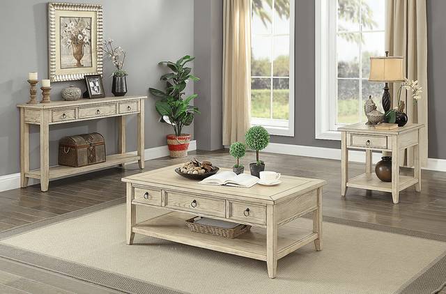Summerville Way Beige End Table - Thumbnail - Image 5