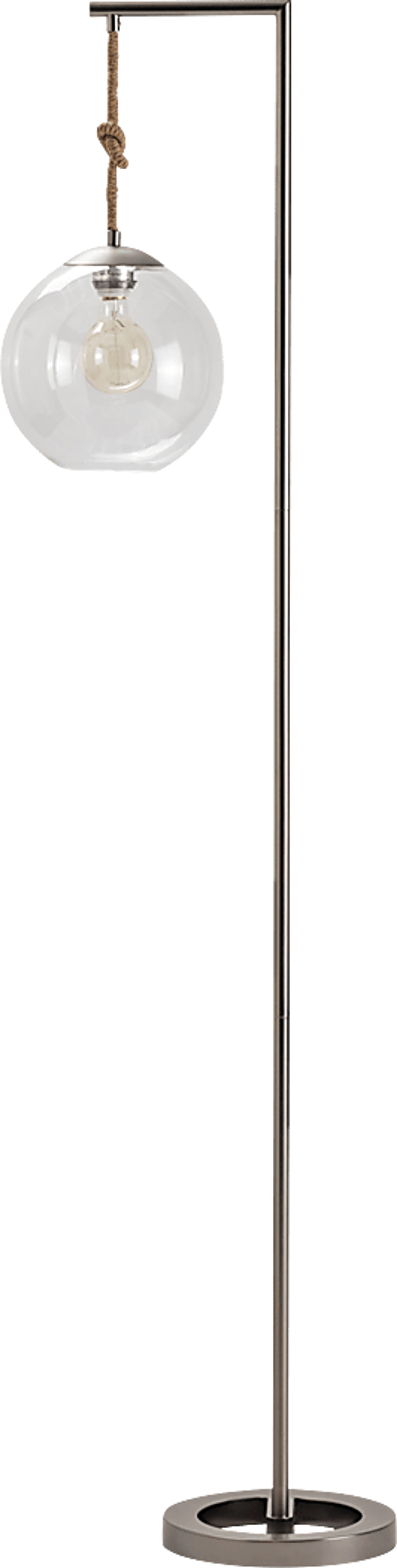 Summit Circle Gray Floor Lamp - Image 1