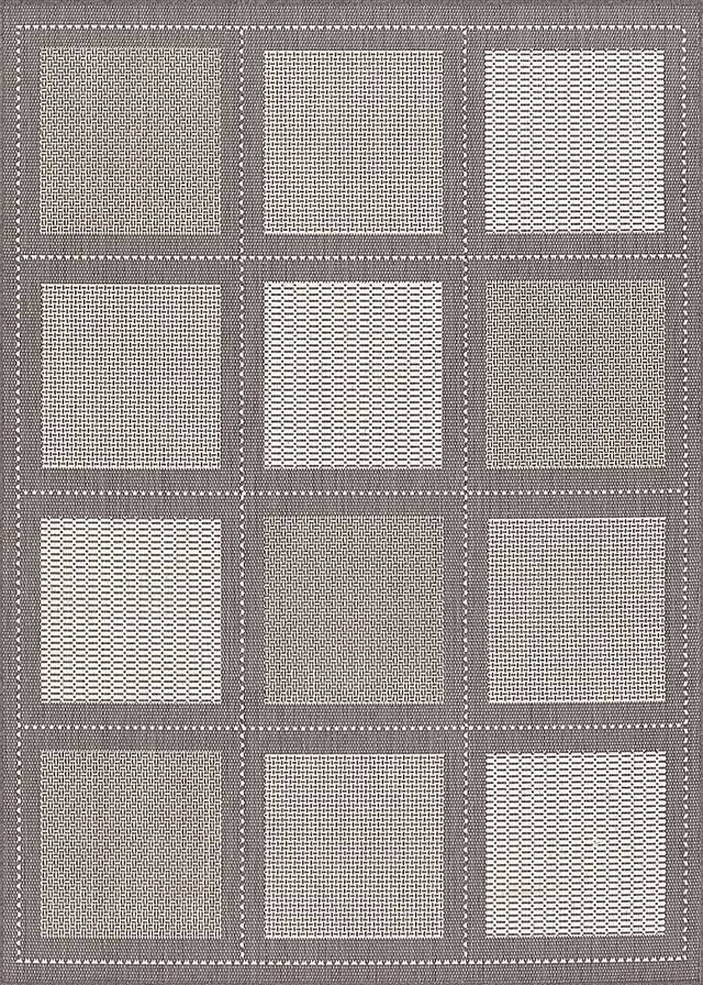 Summit Way Gray 5'10 x 9'2 Indoor/Outdoor Rug - Thumbnail - Image 1