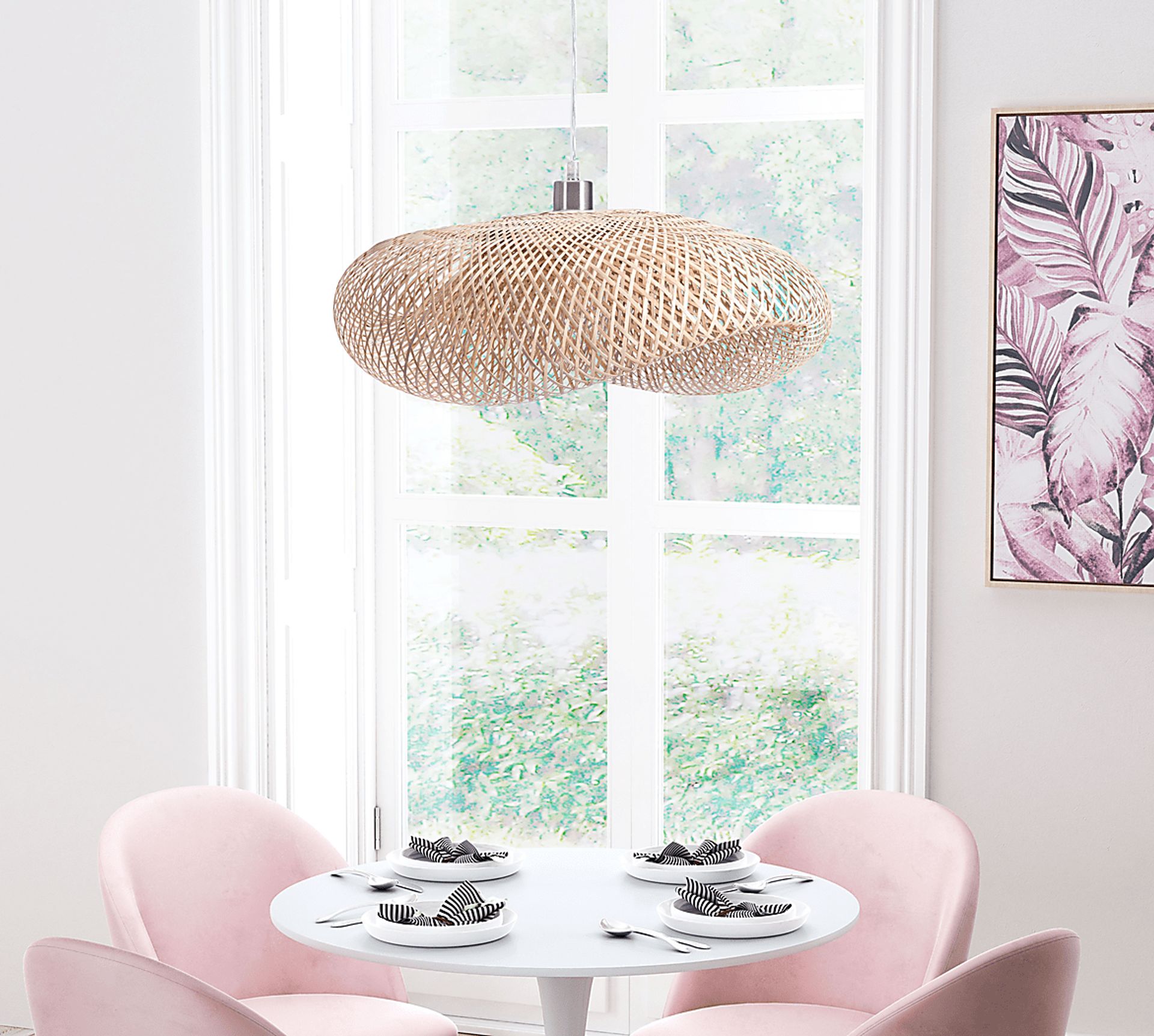 Sun Ridge Drive Natural Chandelier - Image 7