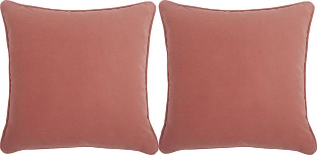 Sun Sorreo Coral Indoor/Outdoor Accent Pillow, Set of Two - Thumbnail - Image 1
